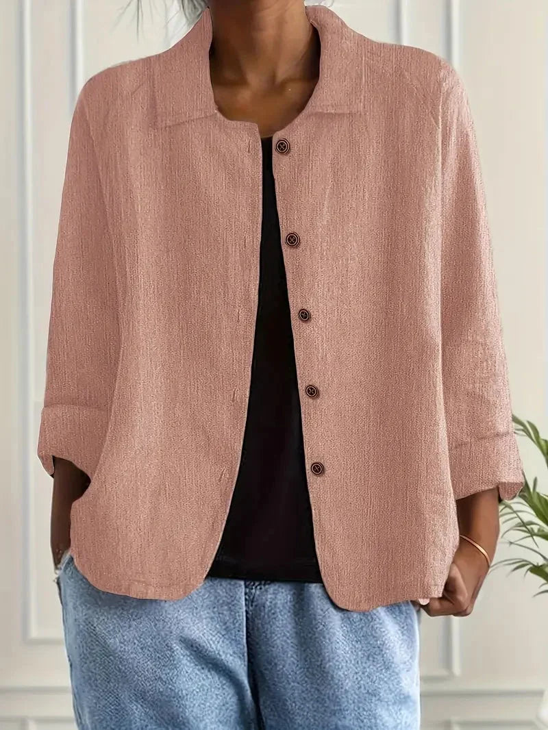 Claire | Women’s Button Front Casual Jacket