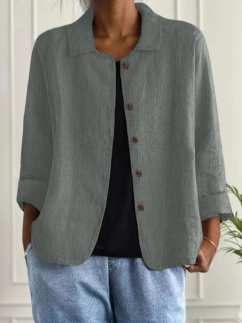 Claire | Women’s Button Front Casual Jacket
