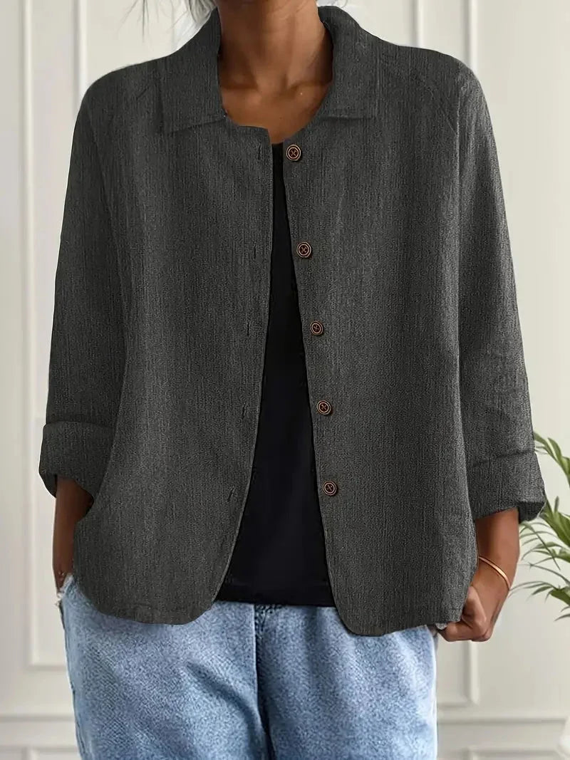 Claire | Women’s Button Front Casual Jacket