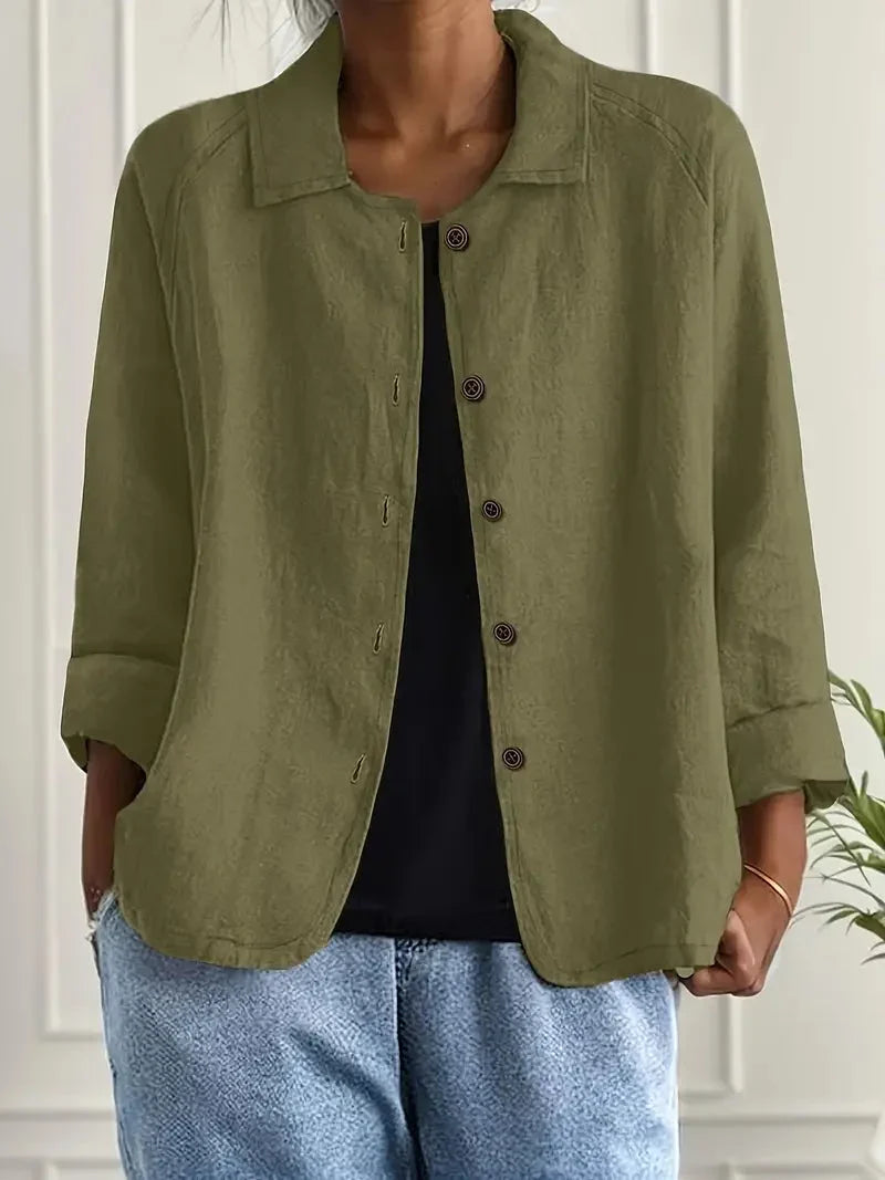 Claire | Women’s Button Front Casual Jacket